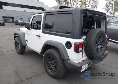 2023 Jeep Wrangler 2-Door Sport 4X4 из США, поврежденный, VIN 1C4HJXAG2PW578791